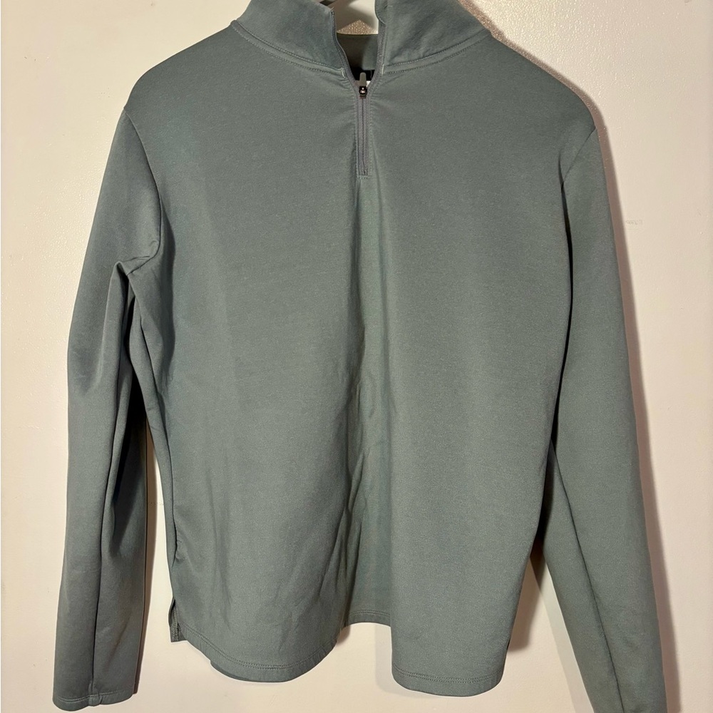 Nike Therma-Fit Light Gray 1/4 Zip Pullover